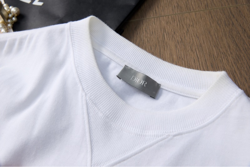 DIOR 方標刺繡短袖T恤-3