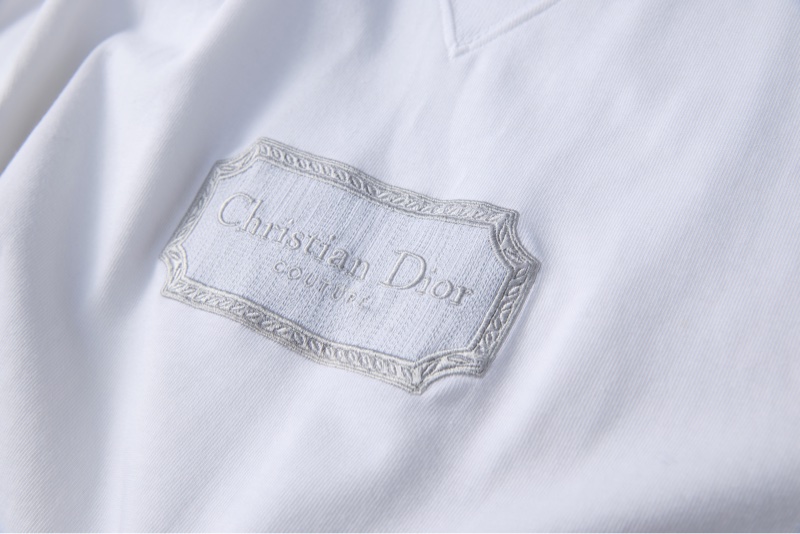DIOR 方標刺繡短袖T恤-4