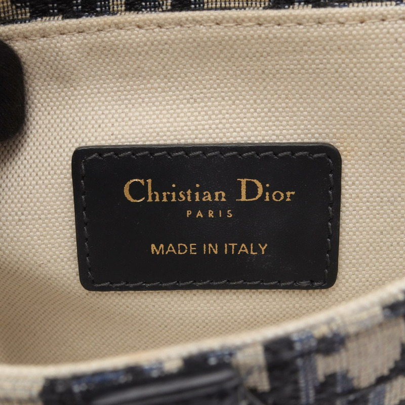 Christian Dior 迷你馬鞍斜背包 28-MA-1108 提花皮革-3