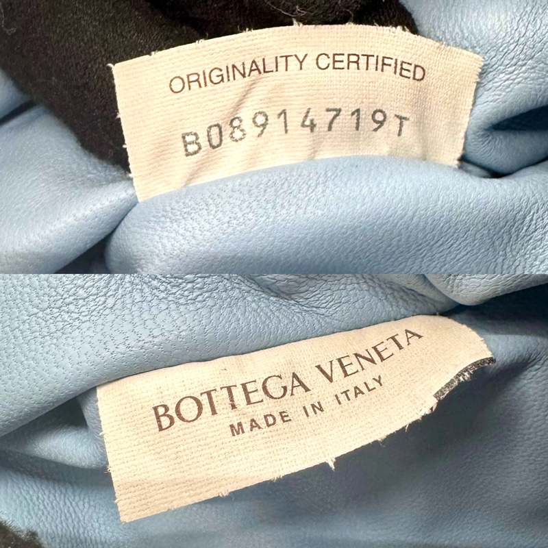 Bottega Veneta The Pouch 水藍色肩背雲朵包-6