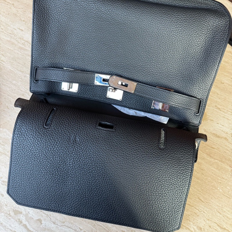 愛馬仕Hermes JYP 34 吉普賽34 鉛筆灰 框R刻-9