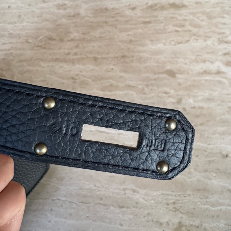 愛馬仕Hermes JYP 34 吉普賽34 鉛筆灰 框R刻-10
