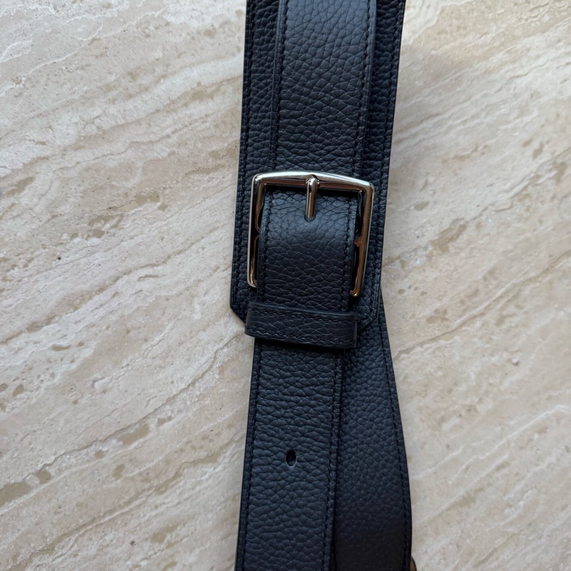 愛馬仕Hermes JYP 34 吉普賽34 鉛筆灰 框R刻-12