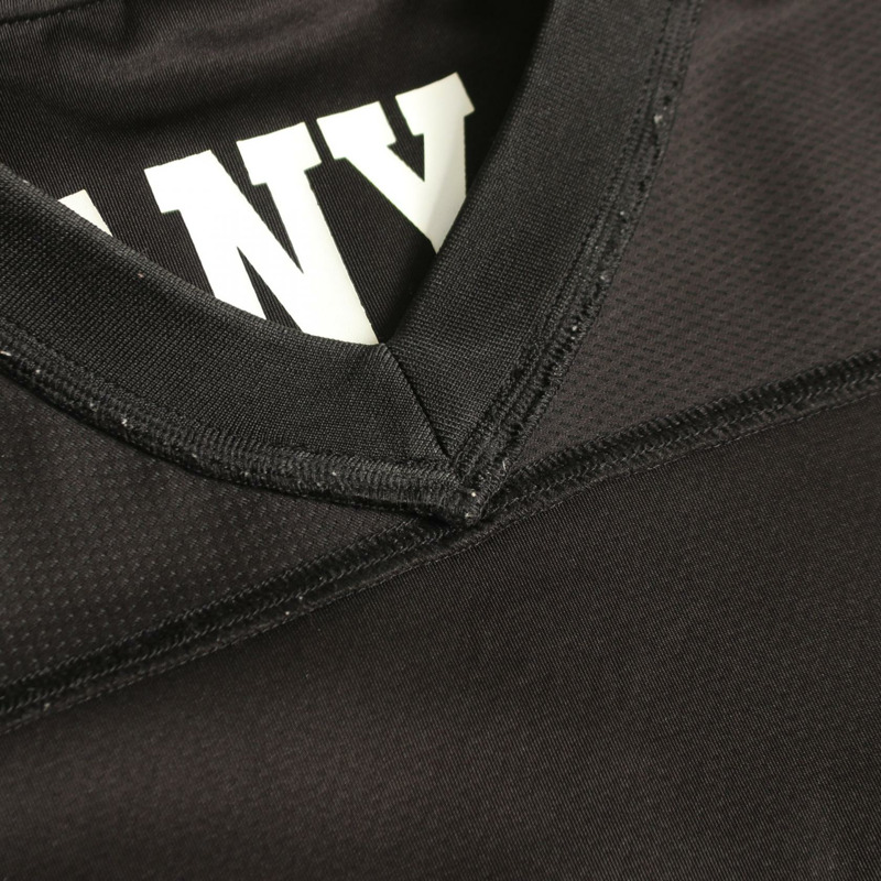 TIFFANY&CO Mitchell & Ness T卹,聚酯材質,黑色/藍色,二手男士XXL碼-6