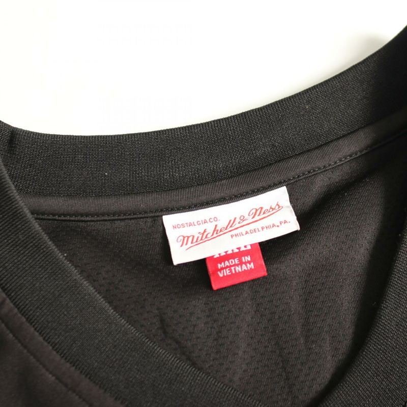 TIFFANY&CO Mitchell & Ness T卹,聚酯材質,黑色/藍色,二手男士XXL碼-9