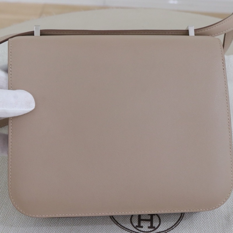 97新✨Hermes/愛馬仕Constance康康19單肩包斜背包 T刻,swift皮,銀扣 💛正品-1