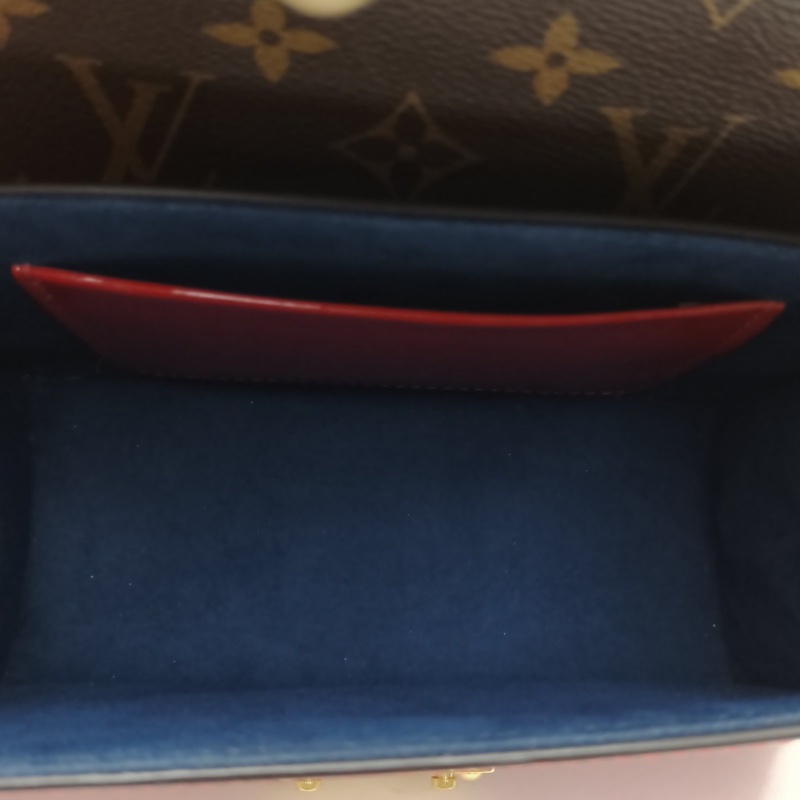 LOUIS VUITTON Wynwood手袋紅色漆皮金扣肩背包2020-5