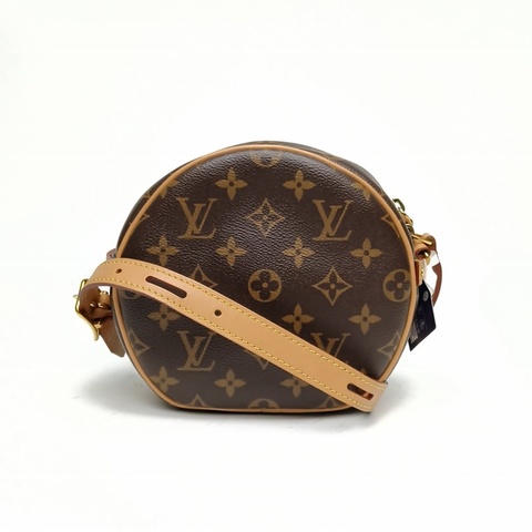 LOUIS VUITTON BOITECHAPEAUSOUPLE軟圓餅小號老花PVC晶片