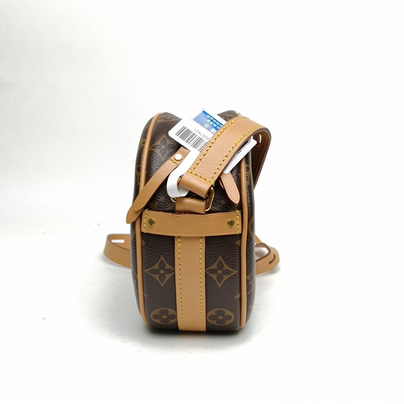 LOUIS VUITTON BOITECHAPEAUSOUPLE軟圓餅小號老花PVC晶片-1