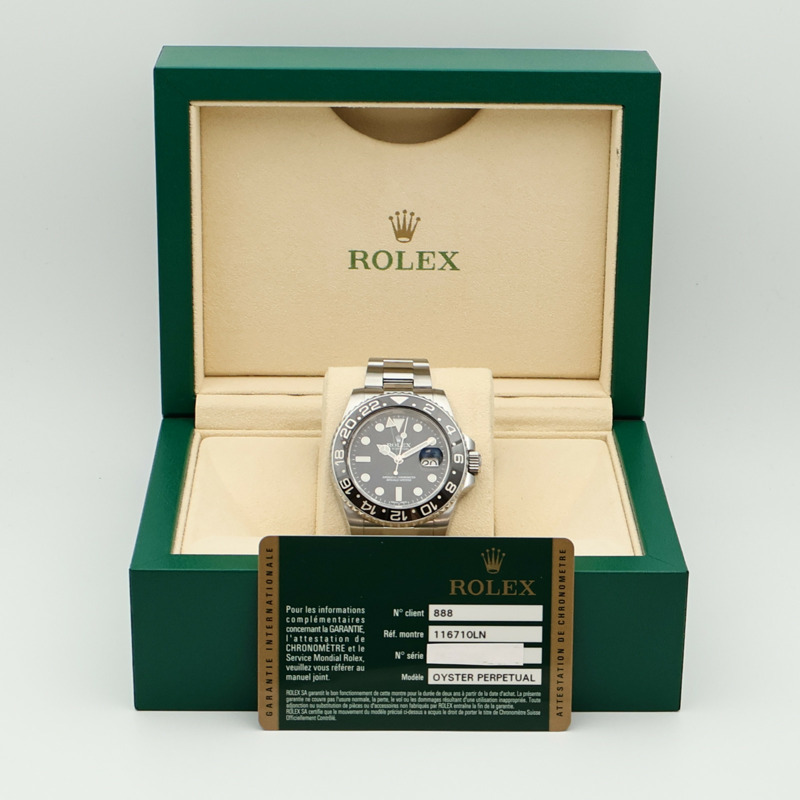 ROLEX GMT MasterⅡ 116710LN-11