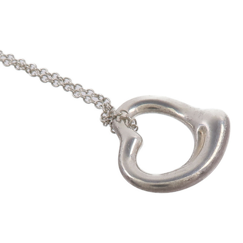 TIFFANY&CO 925純銀Elsa Peretti Open Heart項鍊-11
