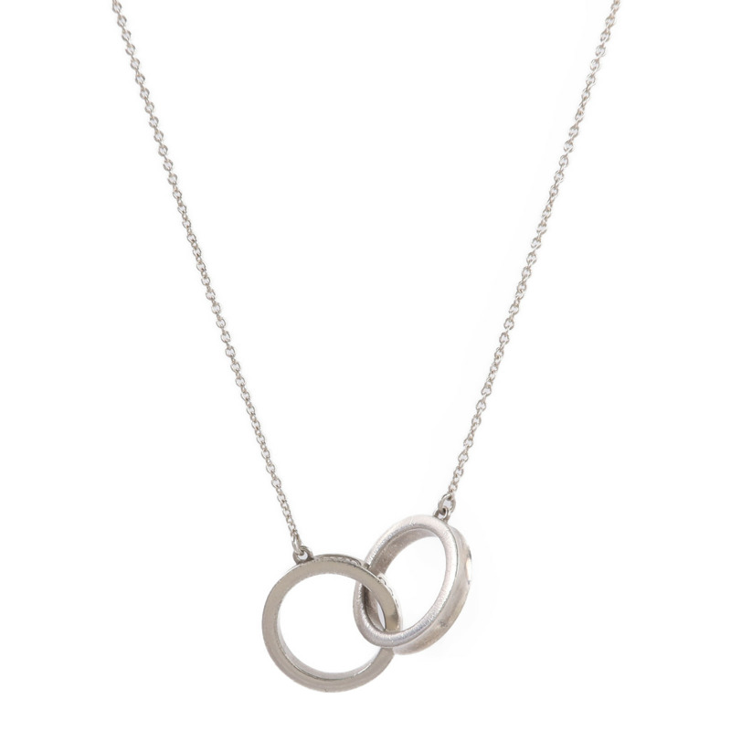 TIFFANY&CO 925純銀1837 Interlocking Circles項鍊-1