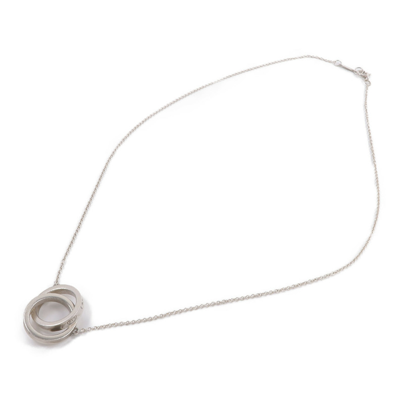 TIFFANY&CO 925純銀1837 Interlocking Circles項鍊-3