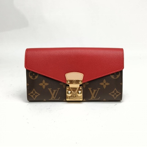 LOUIS VUITTON Pallas傳奇長款錢包19拼色牛皮2018