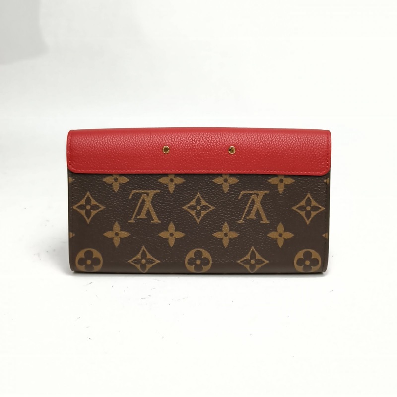 LOUIS VUITTON Pallas傳奇長款錢包19拼色牛皮2018-2