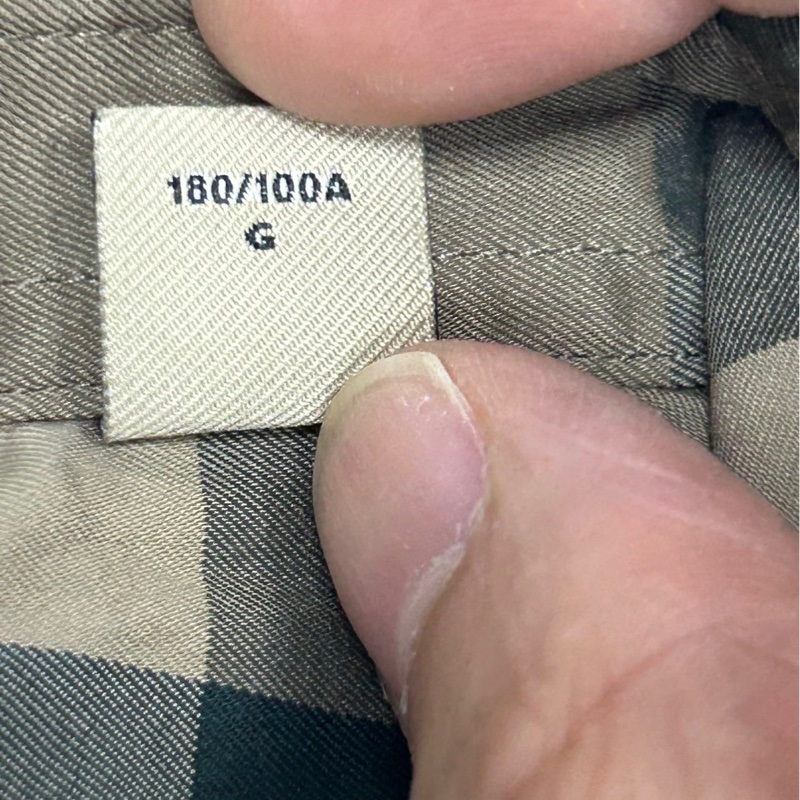 BURBERRY / 巴寶莉 格紋襯衫 L碼(180/100A)-5