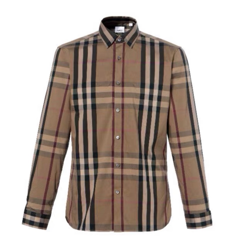 BURBERRY / 巴寶莉 格紋襯衫 L碼(180/100A)-9