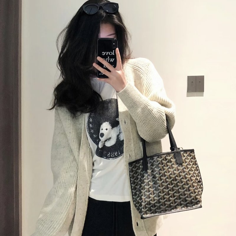 GOYARD Anjou Mini Tote - 黑-1