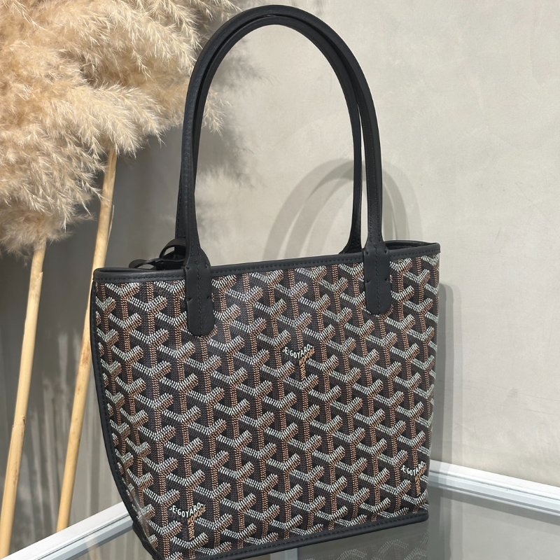 GOYARD Anjou Mini Tote - 黑-4