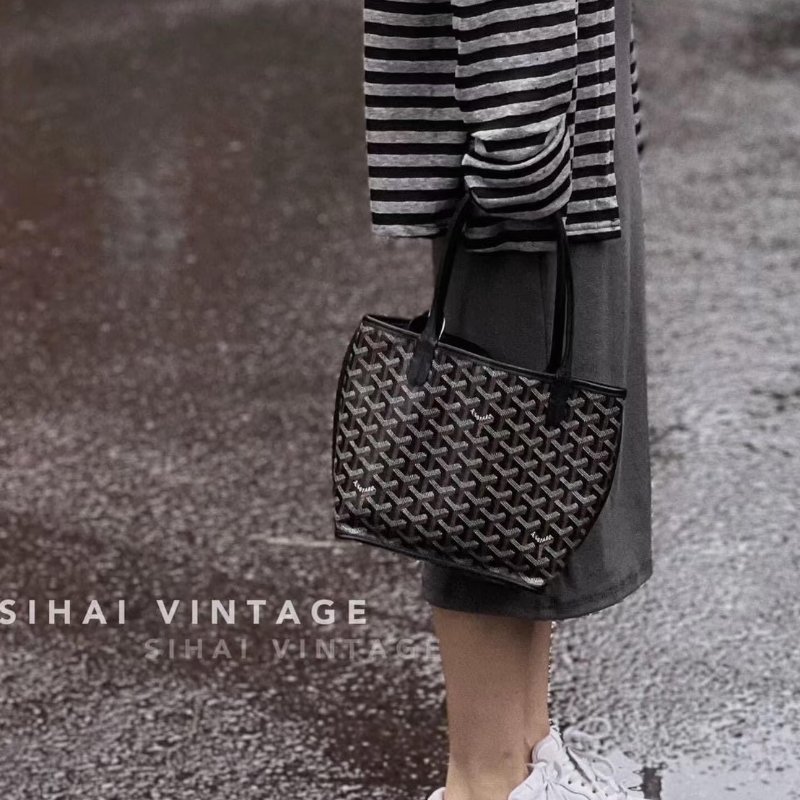 GOYARD Anjou Mini Tote - 黑-13