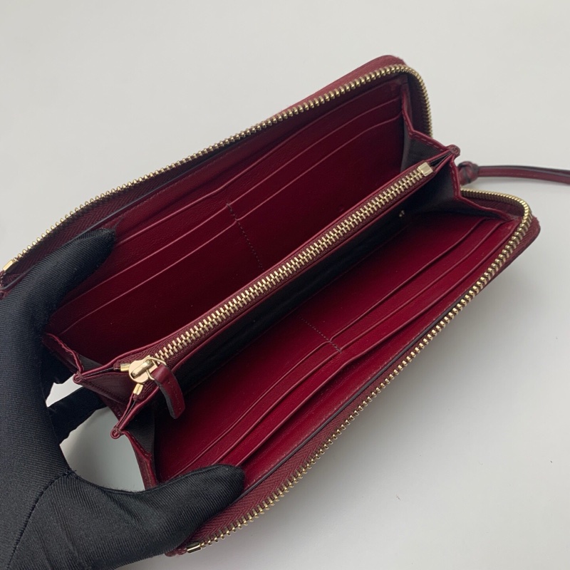96新 Gucci古馳酒紅色 Guccissima-8