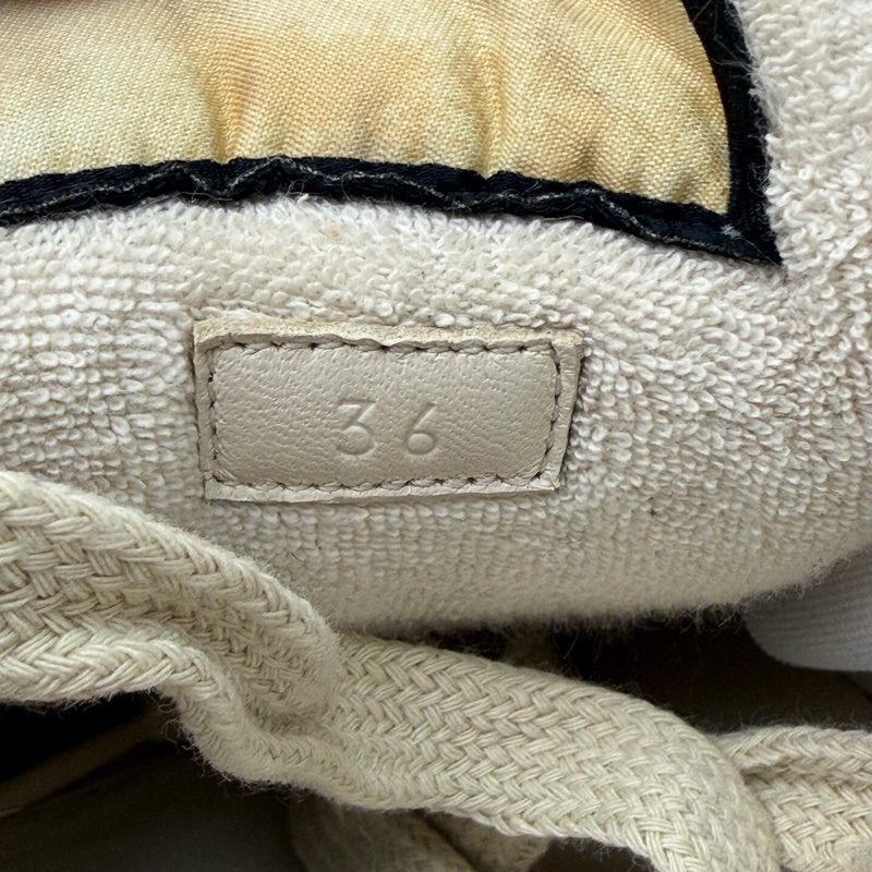 Gucci古馳 粉色髒髒鞋 36碼 粉綠條紋經典配色-4