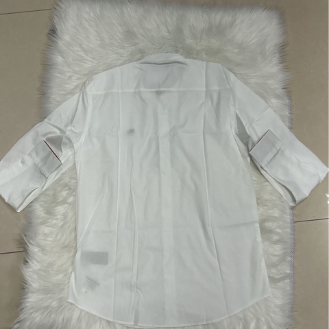 Burberry 白色長袖襯衫，全新帶吊牌，M碼（180/95A）