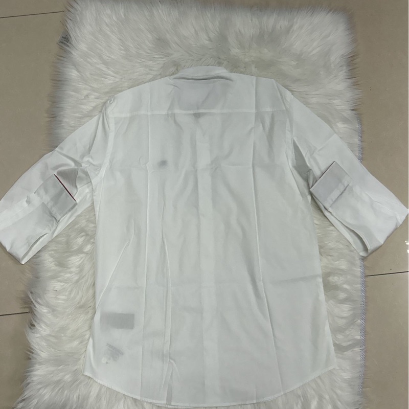 Burberry 白色長袖襯衫,全新帶吊牌,M碼(180/95A)-0