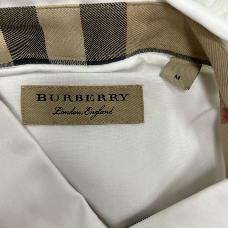 Burberry 白色長袖襯衫,全新帶吊牌,M碼(180/95A)-8