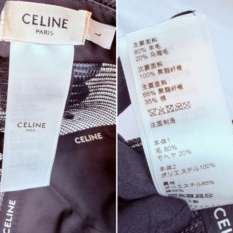 狀態良好 CELINE 棒球帽 男女適用-15