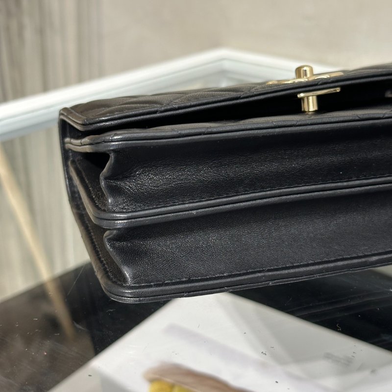 CHANEL Handle Trendy WOC - 黑金-7