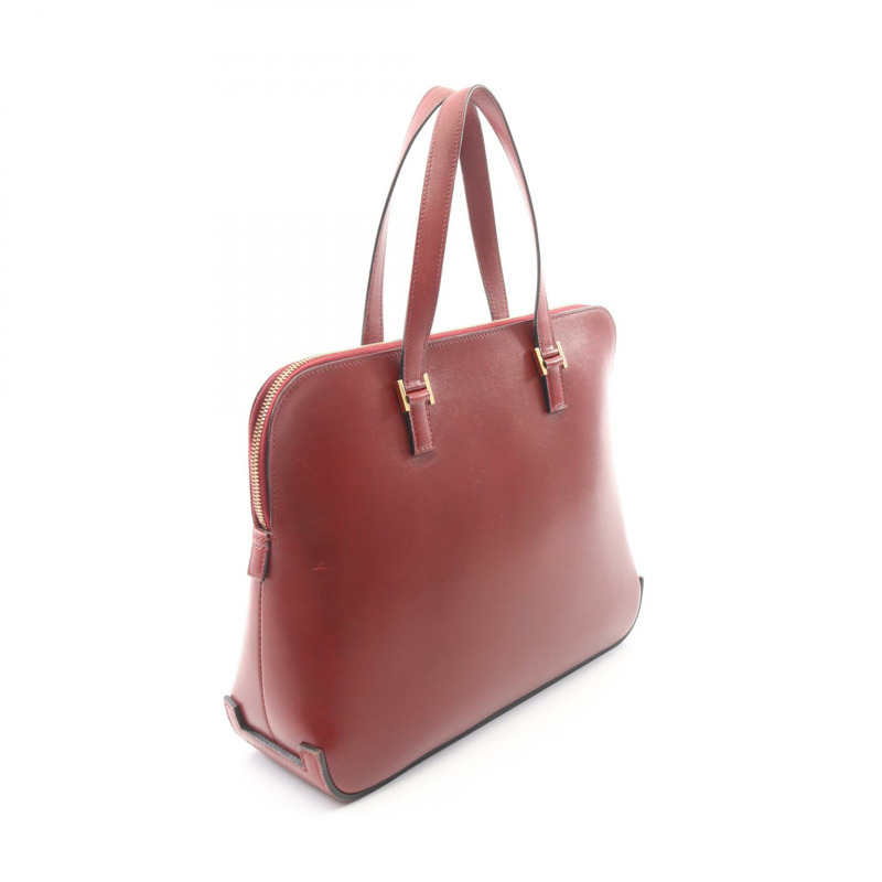 HERMES Escapada 手提包 F 小牛皮 Rouge H 二手 GHW-1
