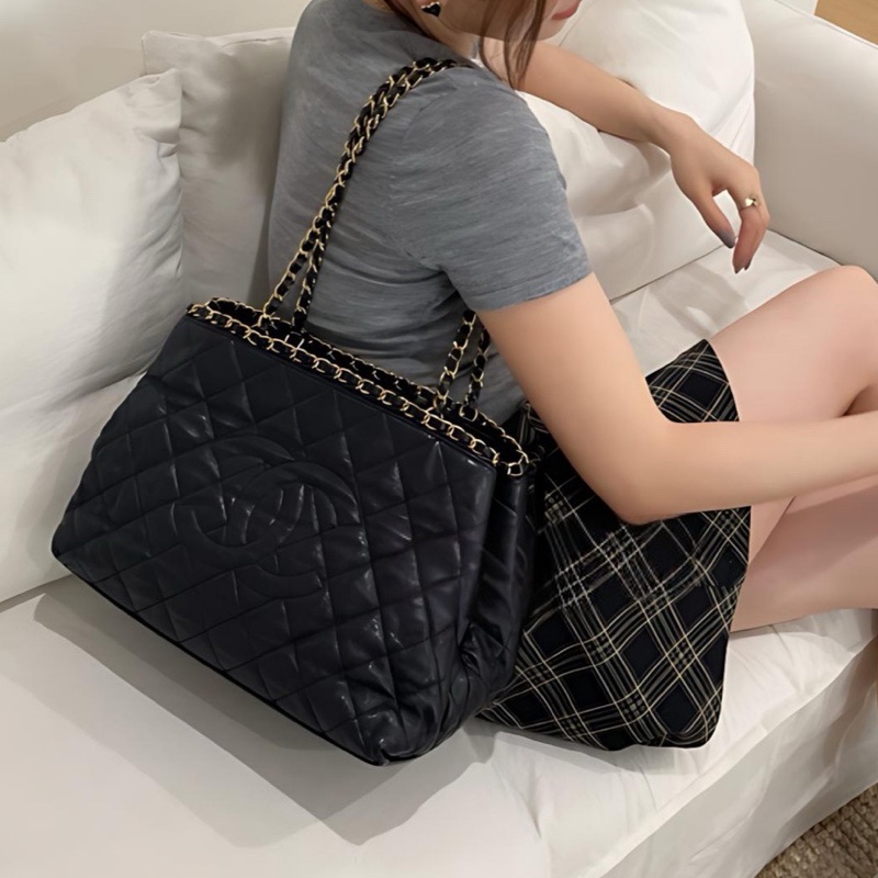 CHANEL 經典黑金大容量托特|耐看又實用🫶🏻-2