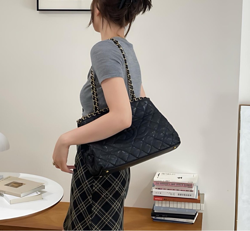 CHANEL 經典黑金大容量托特|耐看又實用🫶🏻-3