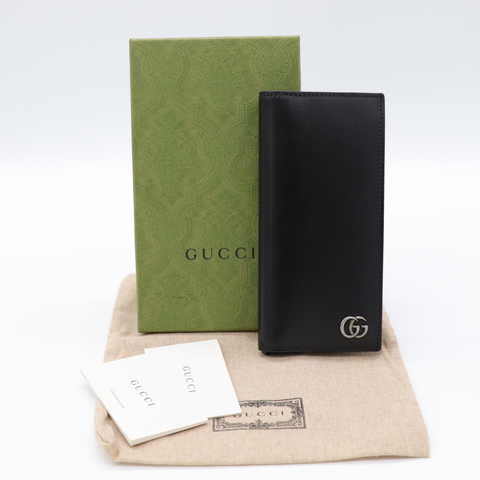 Gucci GG Marmont 黑色 長夾