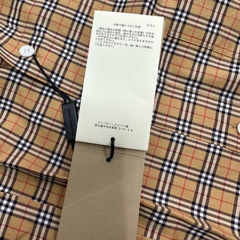 Burberry 經典格紋襯衫,全新帶吊牌,M碼-5