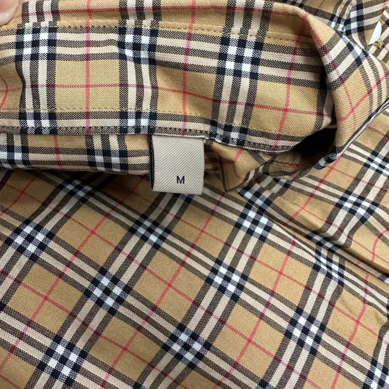 Burberry 經典格紋襯衫,全新帶吊牌,M碼-10