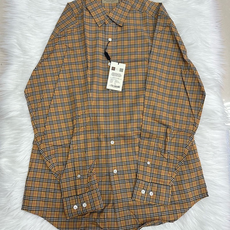 Burberry 經典格紋襯衫,全新帶吊牌,M碼-12