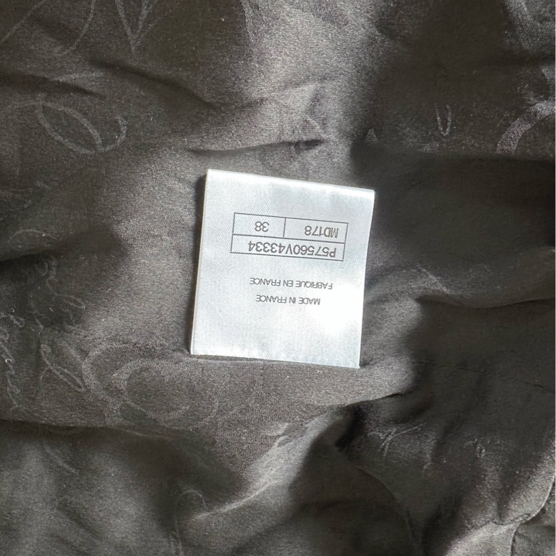 (042)Chanel 千鳥格外套,17年秀款正品,38碼。-5