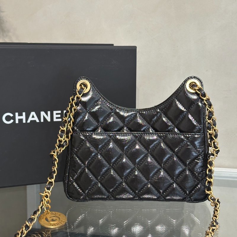 CHANEL 天貓精靈 - 小號黑金-3