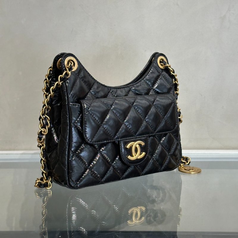CHANEL 天貓精靈 - 小號黑金-5