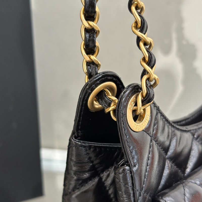 CHANEL 天貓精靈 - 小號黑金-10
