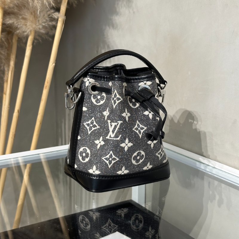 LOUIS VUITTON Nano Noe - 單寧刺繡-2