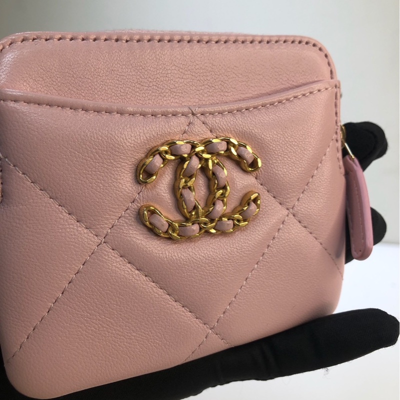 Chanel|19 豆腐小錢包-1