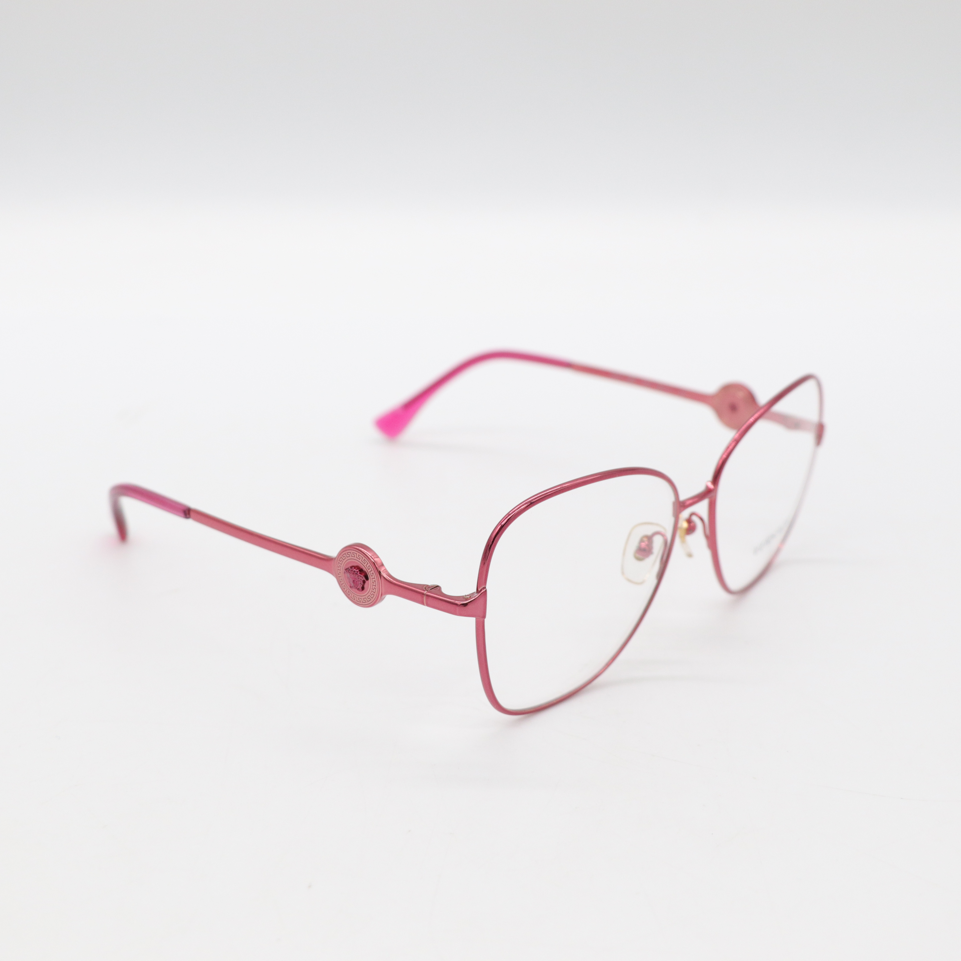Versace 桃紅色細框 眼鏡VE1289-3