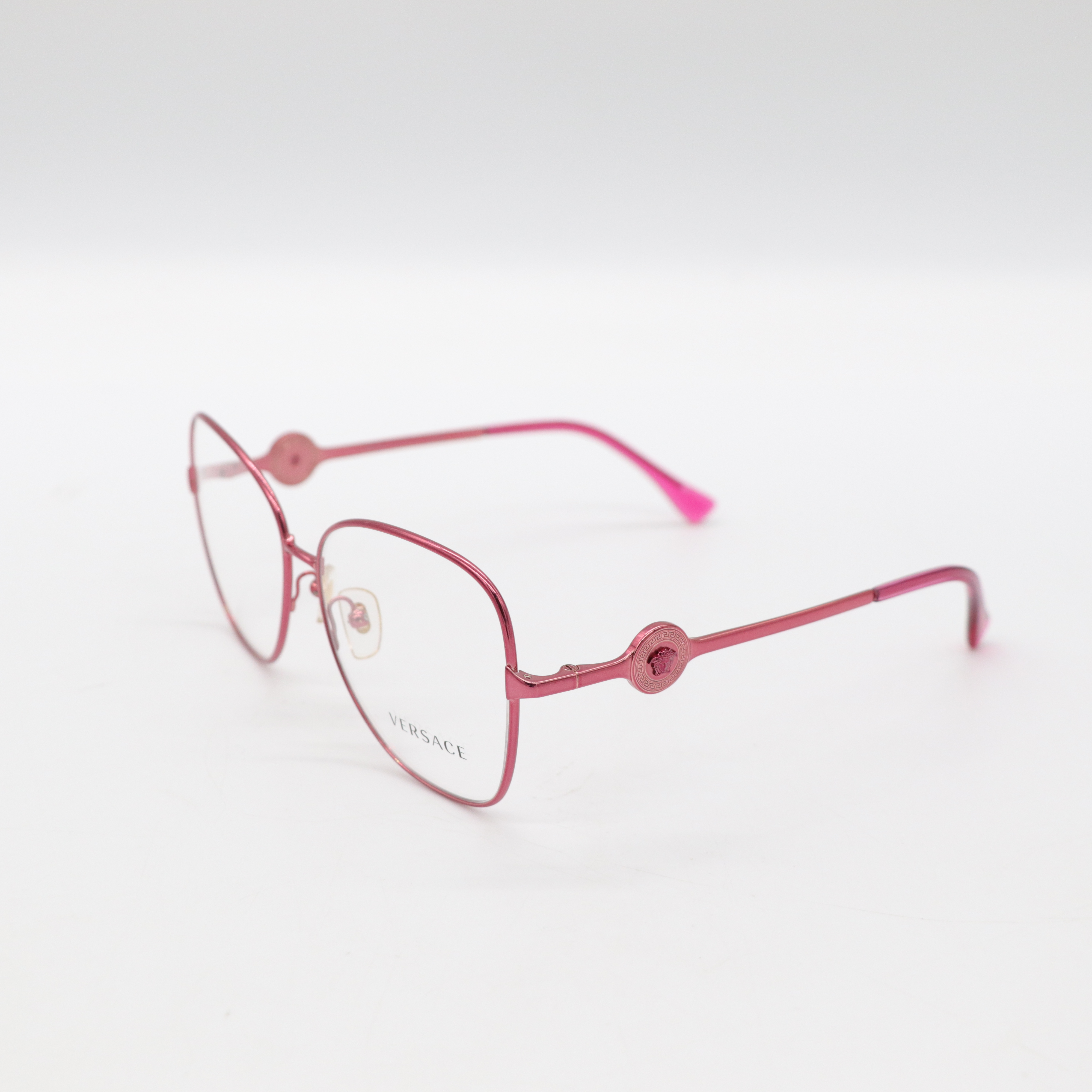 Versace 桃紅色細框 眼鏡VE1289-4