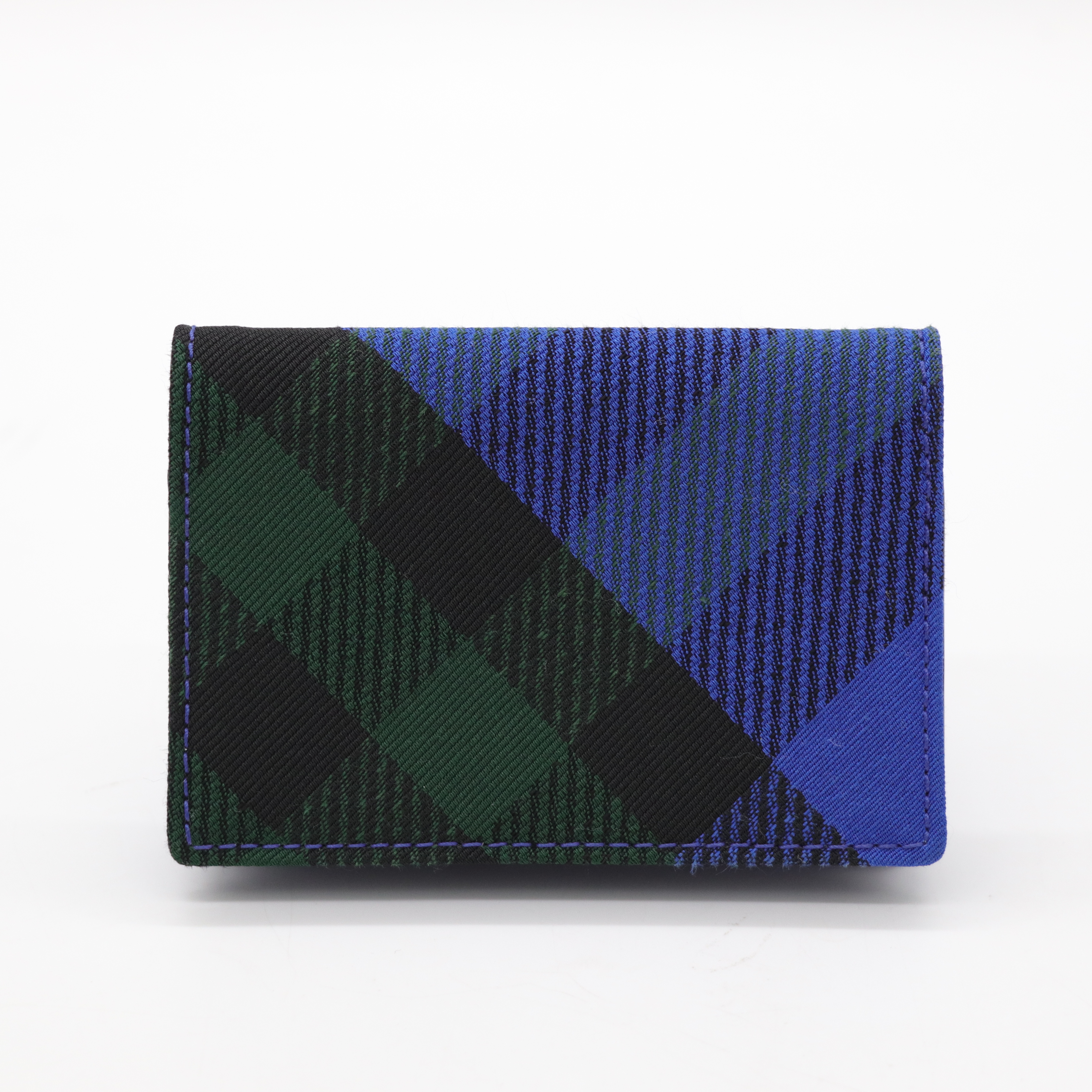 Burberry 藍色格紋卡夾-1