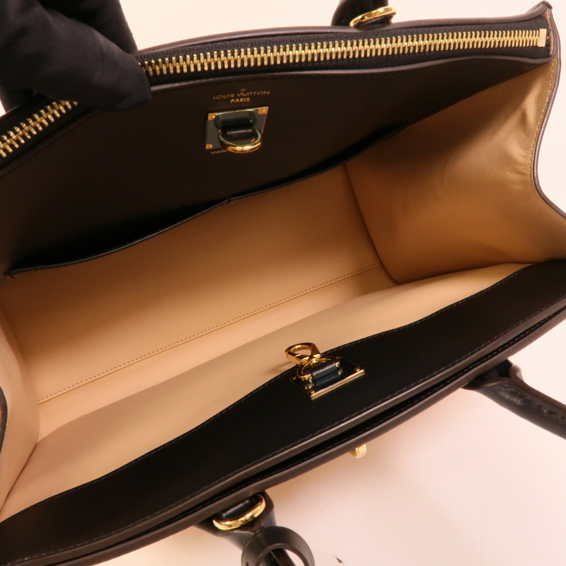 LOUIS VUITTON 皮革City Steamer MM手挽肩背兩用袋-4
