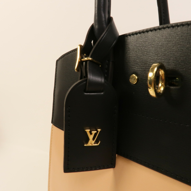 LOUIS VUITTON 皮革City Steamer MM手挽肩背兩用袋-6