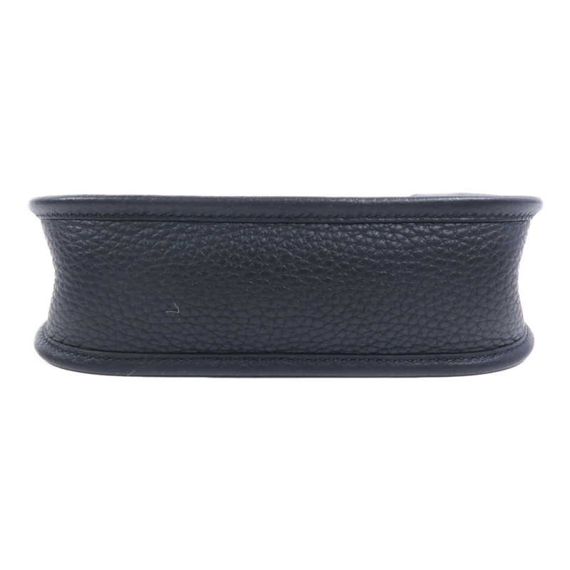 HERMES Clemence皮革Evelyne TPM肩背袋Noir-3